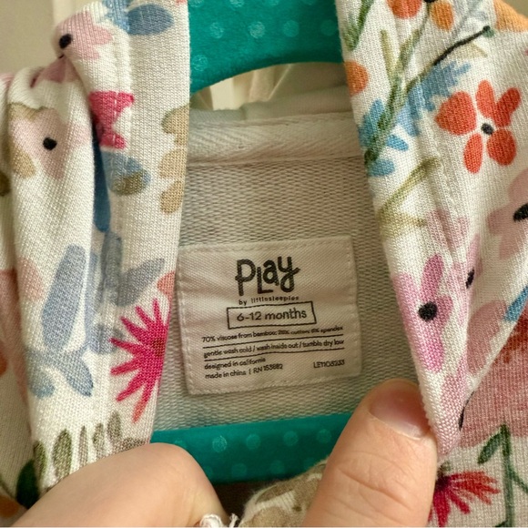 Little Sleepies Zip Hoodie - Picture 3 of 3